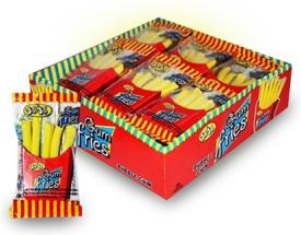 Жеват.резинка "Картошка Фри с кетчупом" Fries Gum with Candy Ketchup JoJo 25 грамм