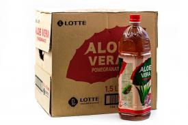 Негаз. напиток б/а Lotte Aloe Vera Pomegranate (Лотте Алоэ Вера Граната) 1500 мл 