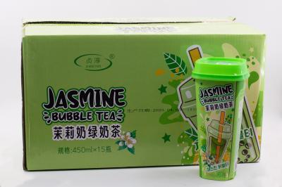 Напиток б/а чай с молоком Бабл ти Zhenchun со вкусом жасмина 450мл